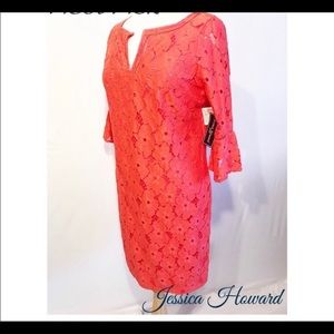 Jessica Howard Coral dress